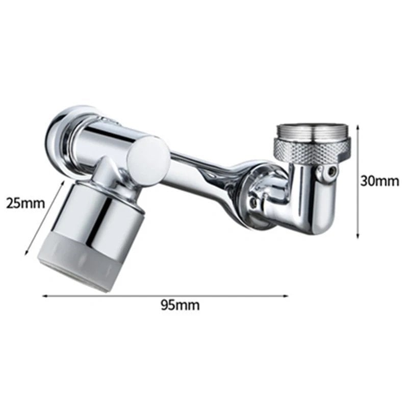 💥Water tap with rotating robot arm 1080°