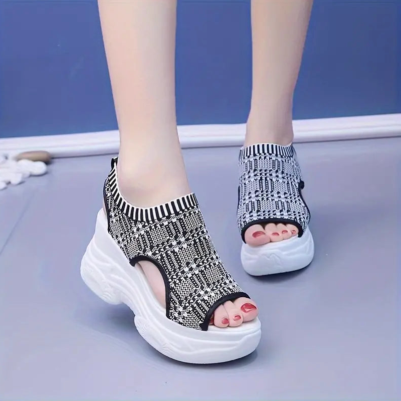 👡 Women's Wedge Sandals – Open Toe & Comfort ☀️🌸
