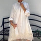 Women’s Sleeveless Dress & Lace Cardigan Set
