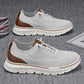Men’s Breathable Lightweight Knit Patchwork Sneakers