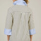Women's Elegant V-Neck Loose Patchwork Dresses