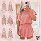 Casual T-Shirt & Skirt 2 Piece Set