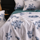🔥Summer Limited Sale🌸Cooling Breathable Floral Bed Sheet (4-Piece Set)