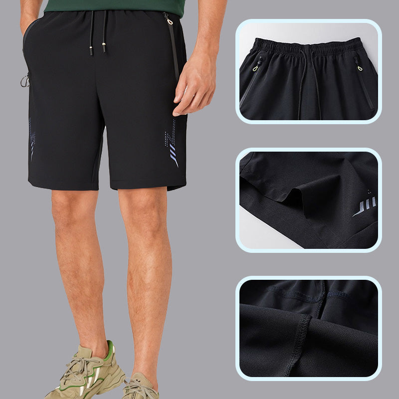 🩳 50% OFF NOW! 🔥 Cooling Airy Quick-Dry Athletic Shorts – Breathable Mesh, Elastic Waist & Perfect for Gym, Running or Hot Summer Days 🏃‍♂️