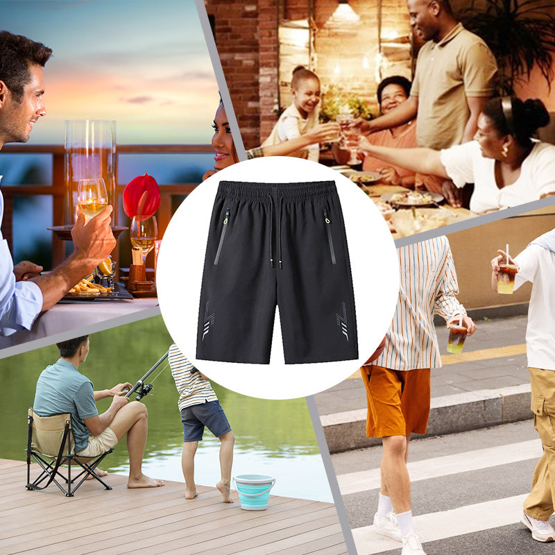 🩳 50% OFF NOW! 🔥 Cooling Airy Quick-Dry Athletic Shorts – Breathable Mesh, Elastic Waist & Perfect for Gym, Running or Hot Summer Days 🏃‍♂️