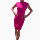 Women's Sleeveless Solid Color Dress
