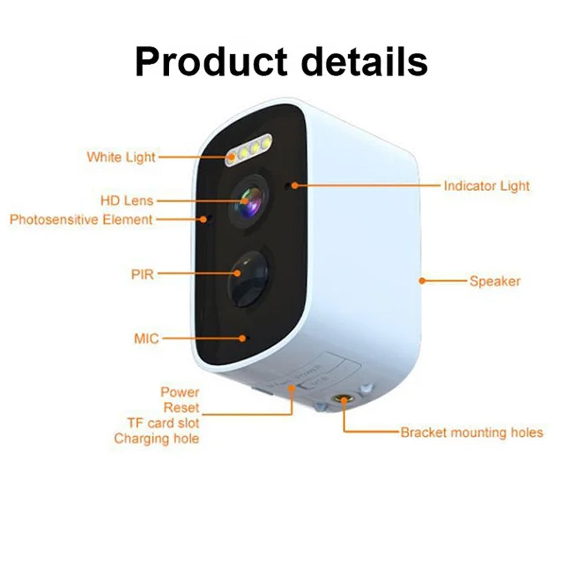✨ Limited Time Half Price - Wireless Night Vision Camera