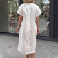 🦋🦋Loose Fit White Maxi Dress