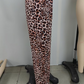 🐆 Bold Yet Effortless | Women’s Leopard Print Straight-Leg Wide Pants