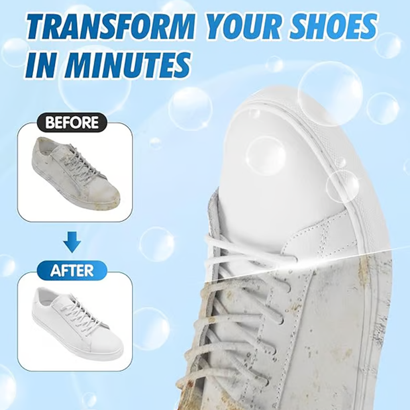 🏆Buy 2 Get 1 Free⏳Universal Portable No-Rinse Foam Cleaner for Shoes