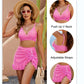 👙2025 New Type 49% OFF💥High Waisted Bikini Sets Women's Tummy Control Gingham