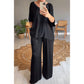 ⏰Time-limited Special-50% Off🌷Loose Satin Women's Top & Pants Set