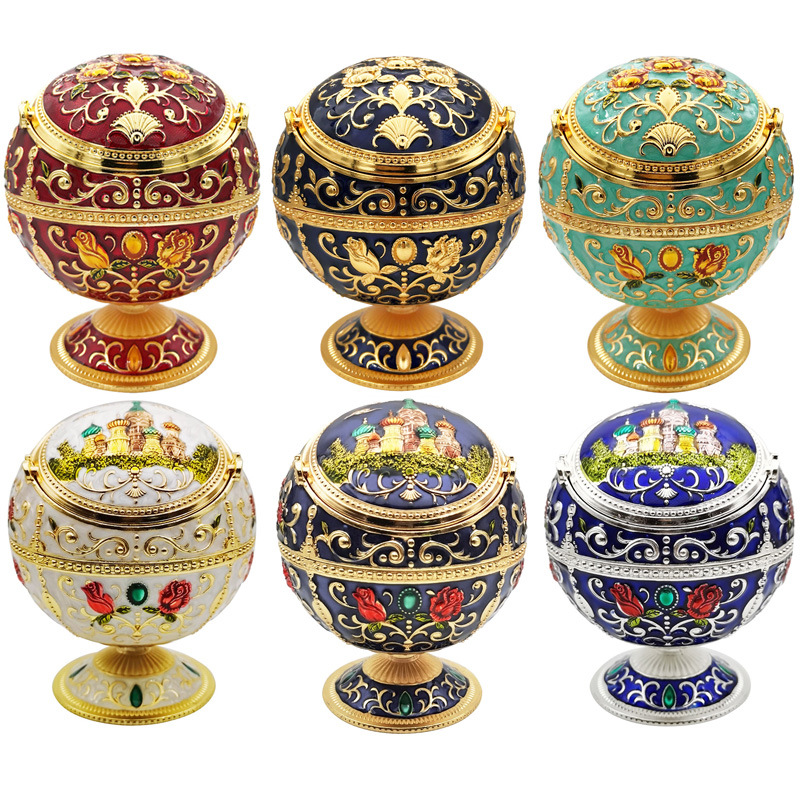Retro Multi-Functional & Flip-Top Ashtray