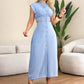 ⏳Time-limited Special⏰Women's Elegant Cap Sleeve Split Dress