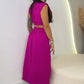 ⏳Time-limited Special⏰Women's Elegant Cap Sleeve Split Dress