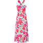 🌺Cross Halter Sleeveless Floral Printed Dress💃