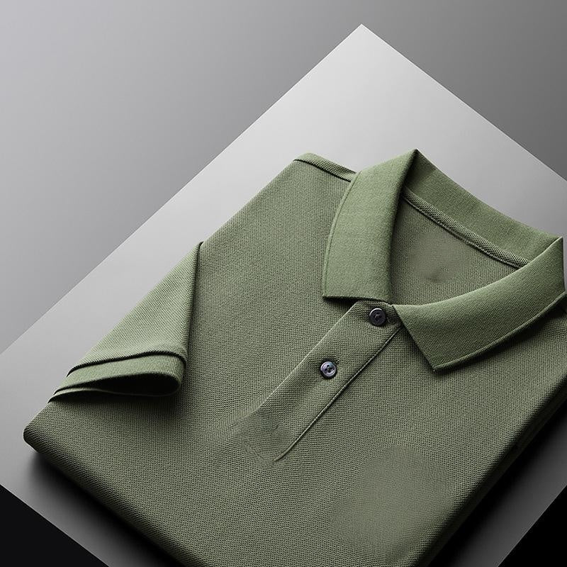 💕What should I wear tomorrow?💕Men's Casual Business Short Sleeve Lapel T-Shirt