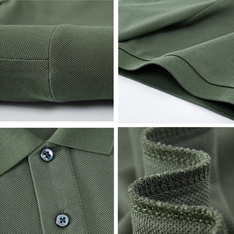 💕What should I wear tomorrow?💕Men's Casual Business Short Sleeve Lapel T-Shirt