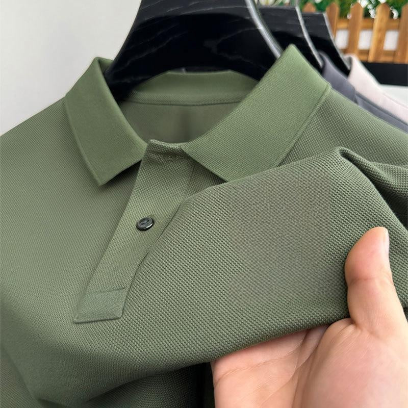 💕What should I wear tomorrow?💕Men's Casual Business Short Sleeve Lapel T-Shirt