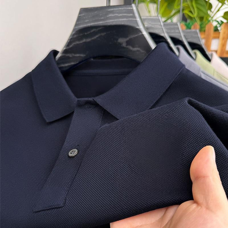 💕What should I wear tomorrow?💕Men's Casual Business Short Sleeve Lapel T-Shirt