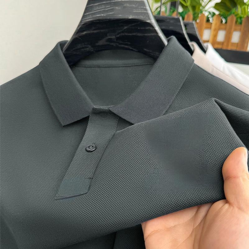 💕What should I wear tomorrow?💕Men's Casual Business Short Sleeve Lapel T-Shirt