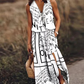Simple dress with zip and slit