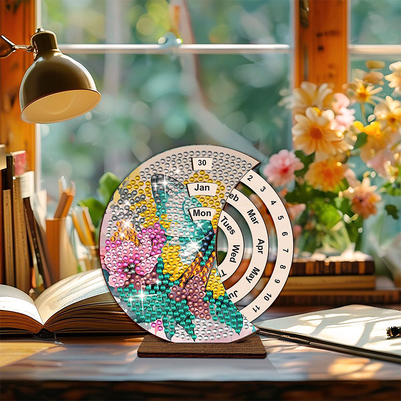 DIY Diamond Art Calendar Ornament Kit