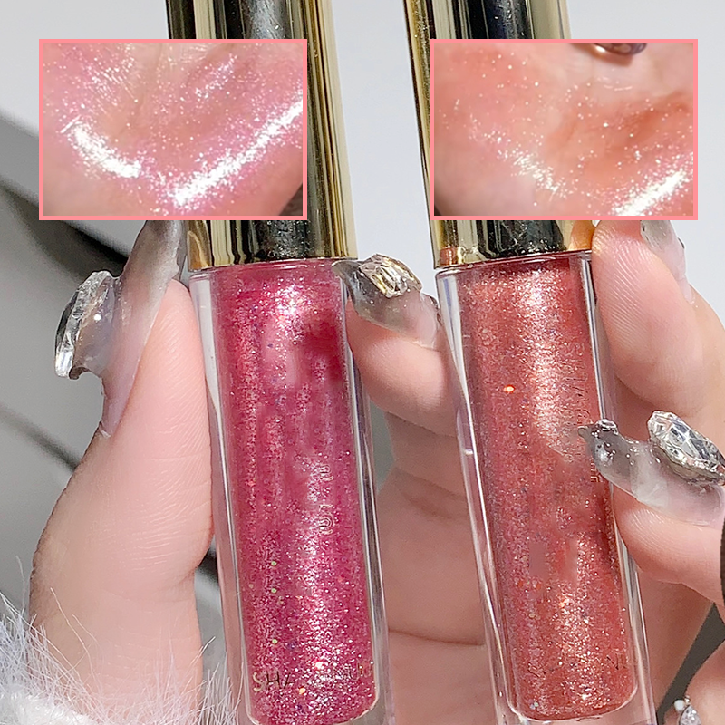 🎉Hydrating High-Gloss Glittery Lip Gloss