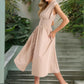 💃Hot Sale 50%⏰Women's Elegant V-Neck Split Maxi Dress👗