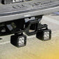 Tow Hitch-Mounted Reverse Light Bracket