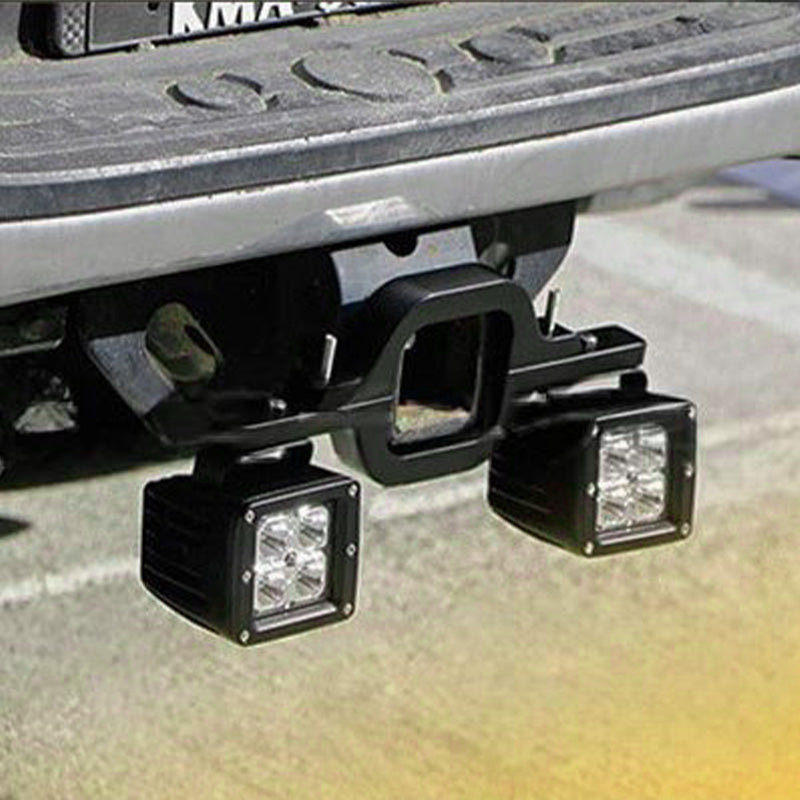 Tow Hitch-Mounted Reverse Light Bracket