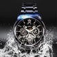 🎄Christmas Sale 70% OFF🔥Men's Waterproof Roman Skeleton Automatic Mechanical Watch