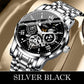 🎄Christmas Sale 70% OFF🔥Men's Waterproof Roman Skeleton Automatic Mechanical Watch