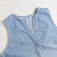 Casual Loose Sleeveless Denim Mini Dress
