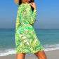Women's 3-Piece Bikini Set with Cover-Up