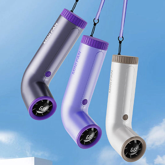 Portable Adjustable Curved Shaped Handheld Fan