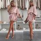 Women's Fashionable Loose Dolman Sleeve Dress
