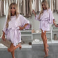 Women's Fashionable Loose Dolman Sleeve Dress