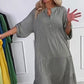 🔥Bohemian Style Latest🌟Women’s Polka Dot Button Loose Fit Dress