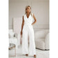⏳Time-limited Special⏰Women's Sleeveless V-Neck Solid Jumpsuit