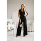 ⏳Time-limited Special⏰Women's Sleeveless V-Neck Solid Jumpsuit