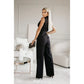 ⏳Time-limited Special⏰Women's Sleeveless V-Neck Solid Jumpsuit