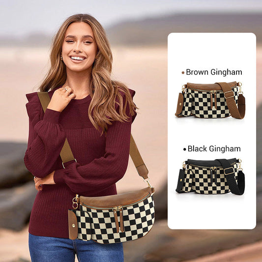 🍂Women's Fashion Trend PU Leather Crossbody Bag✨