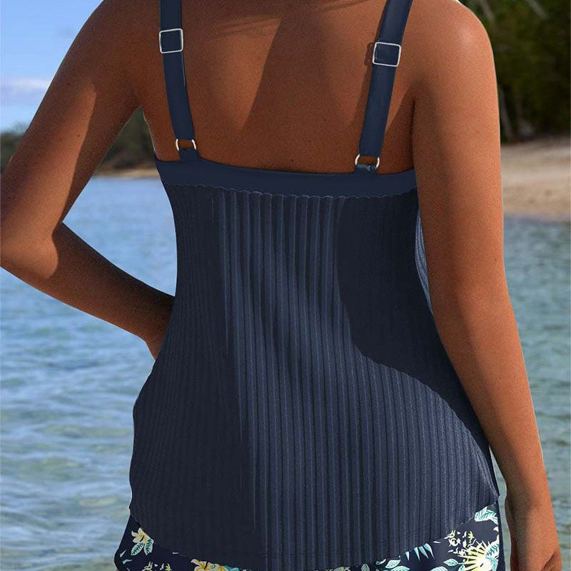 ⏳Time-limited Special⏰Printed Swimsuit Top & Shorts Set🩱