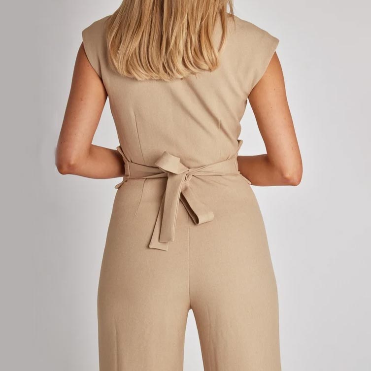 💗Summer Specials 50% OFF✨Women's Sleeveless Wide-Leg Jumpsuit