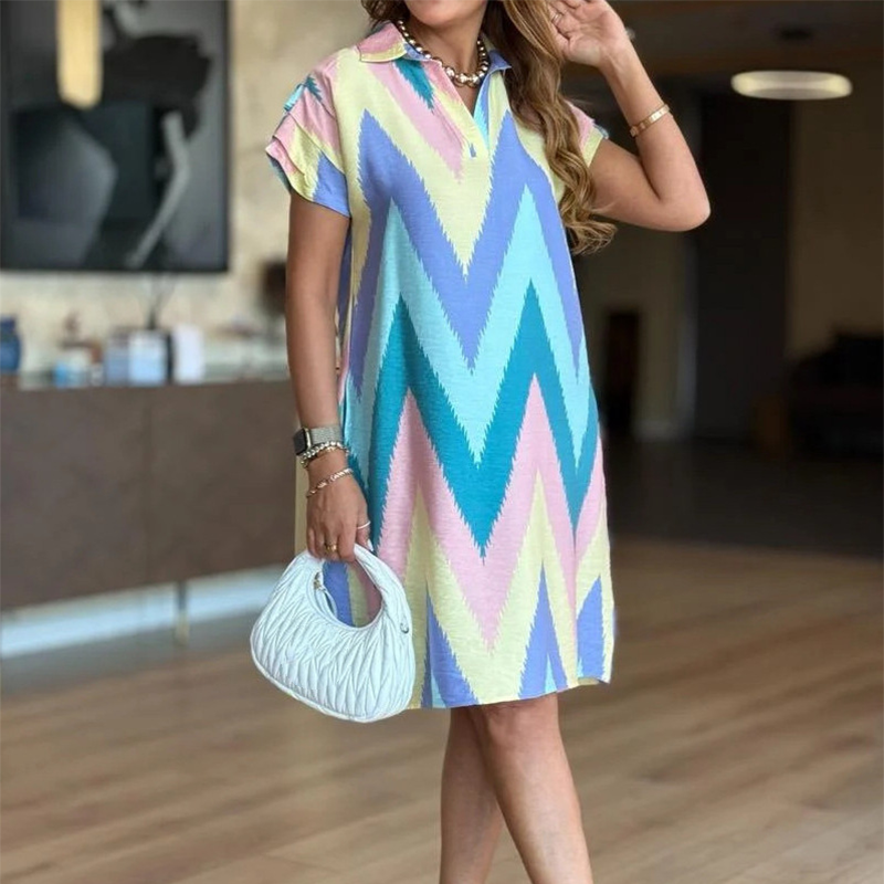 Women's Charming Loose Print Dresses
