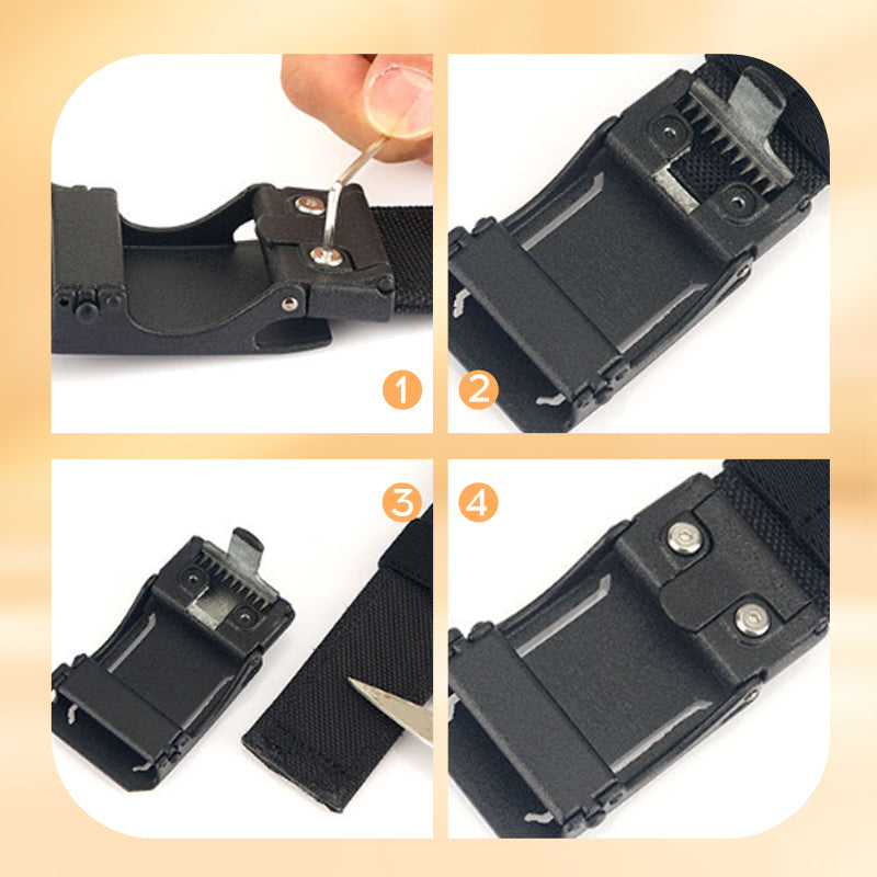 💥New products half price for the first week-Quick Release Metal Buckle Tactical Belt