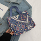 Vintage Fashion Tote Shoulder Bag for Women