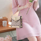 Women's Mini Double-Strap PU Shoulder Bag