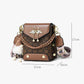 Women's Mini Double-Strap PU Shoulder Bag